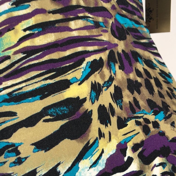 Nordstrom A. CHE‎ Into The Wild One Shoulder Leopard Swimsuit Swim Bathing Suit - Picture 12 of 16